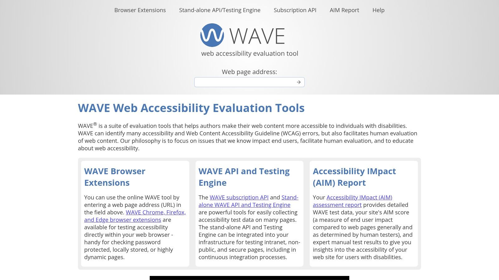 Screenshot from https://wave.webaim.org/