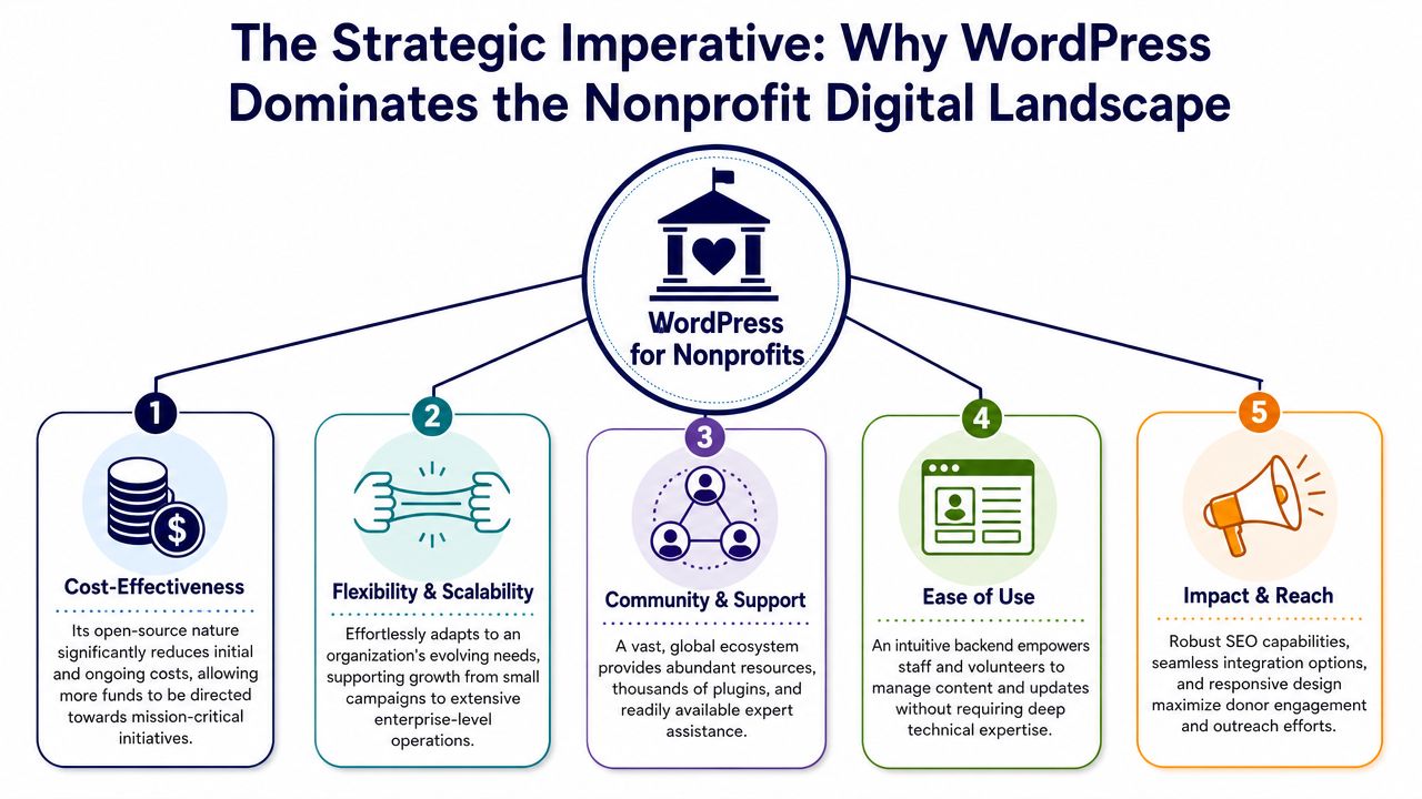 Why WordPress is the Default Choice for Nonprofits